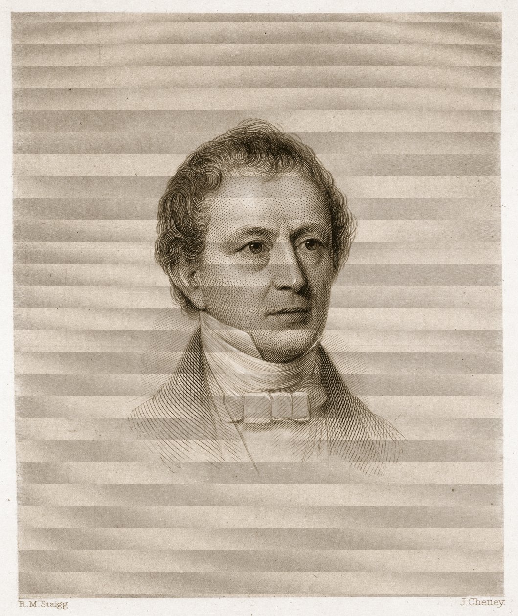 Edward Everett, graveret af John Cheney (1801-85) af Richard Morrell Staigg