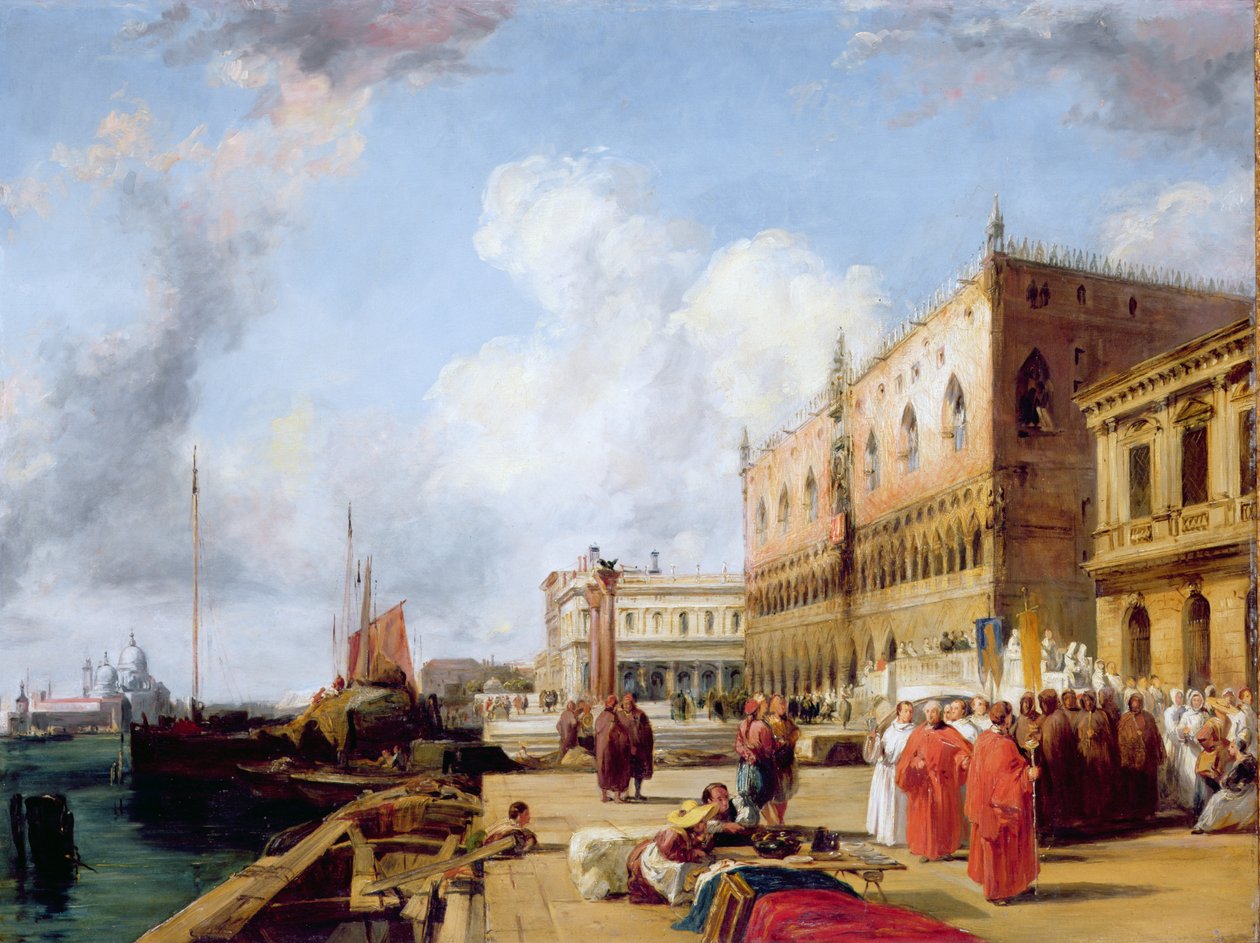 Dogepaladset af Richard Parkes Bonington