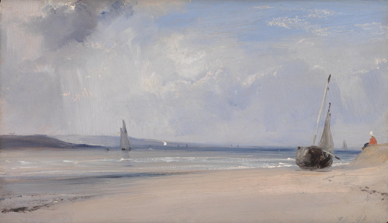 La Ferté af Richard Parkes Bonington
