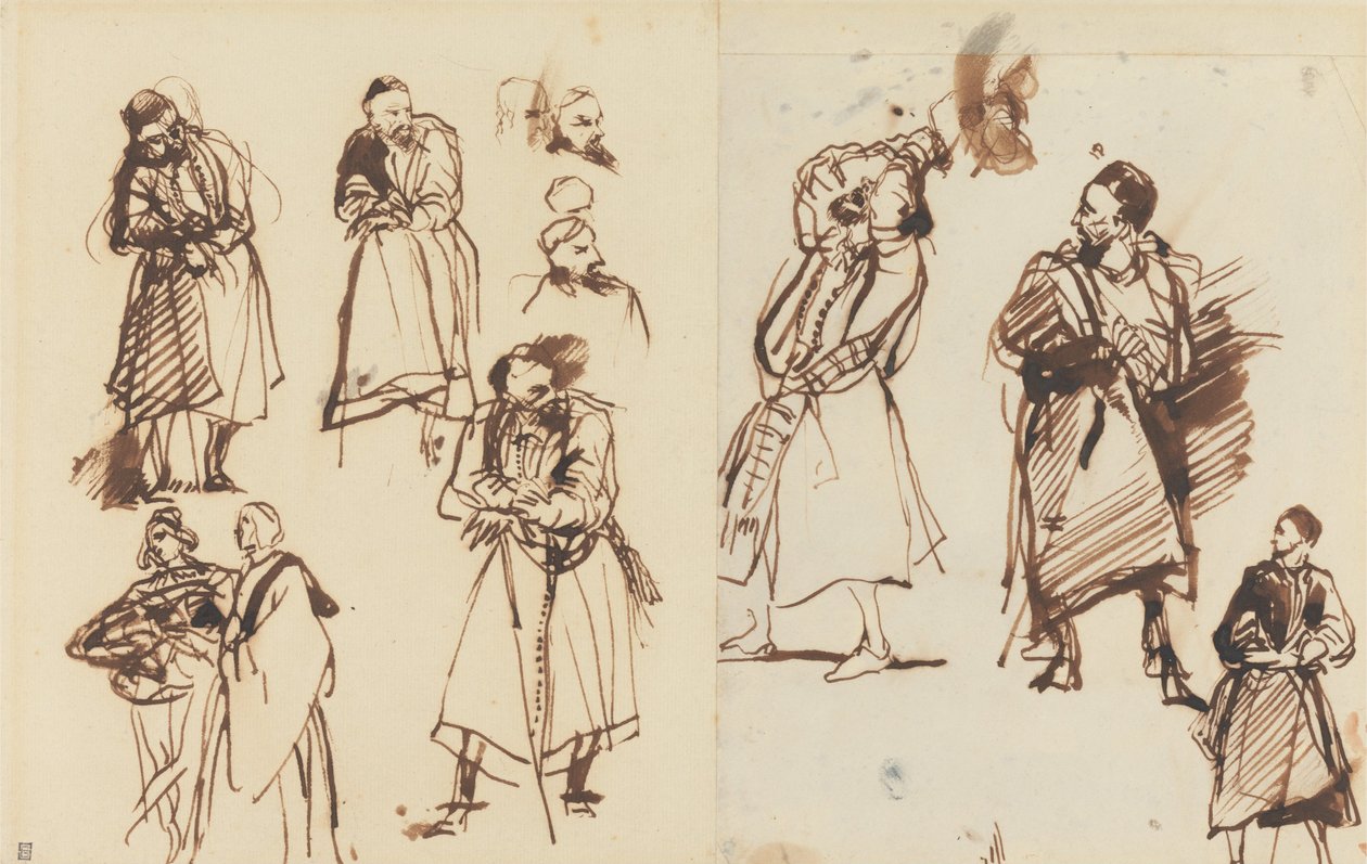 Undersøgelser for Shylock af Richard Parkes Bonington