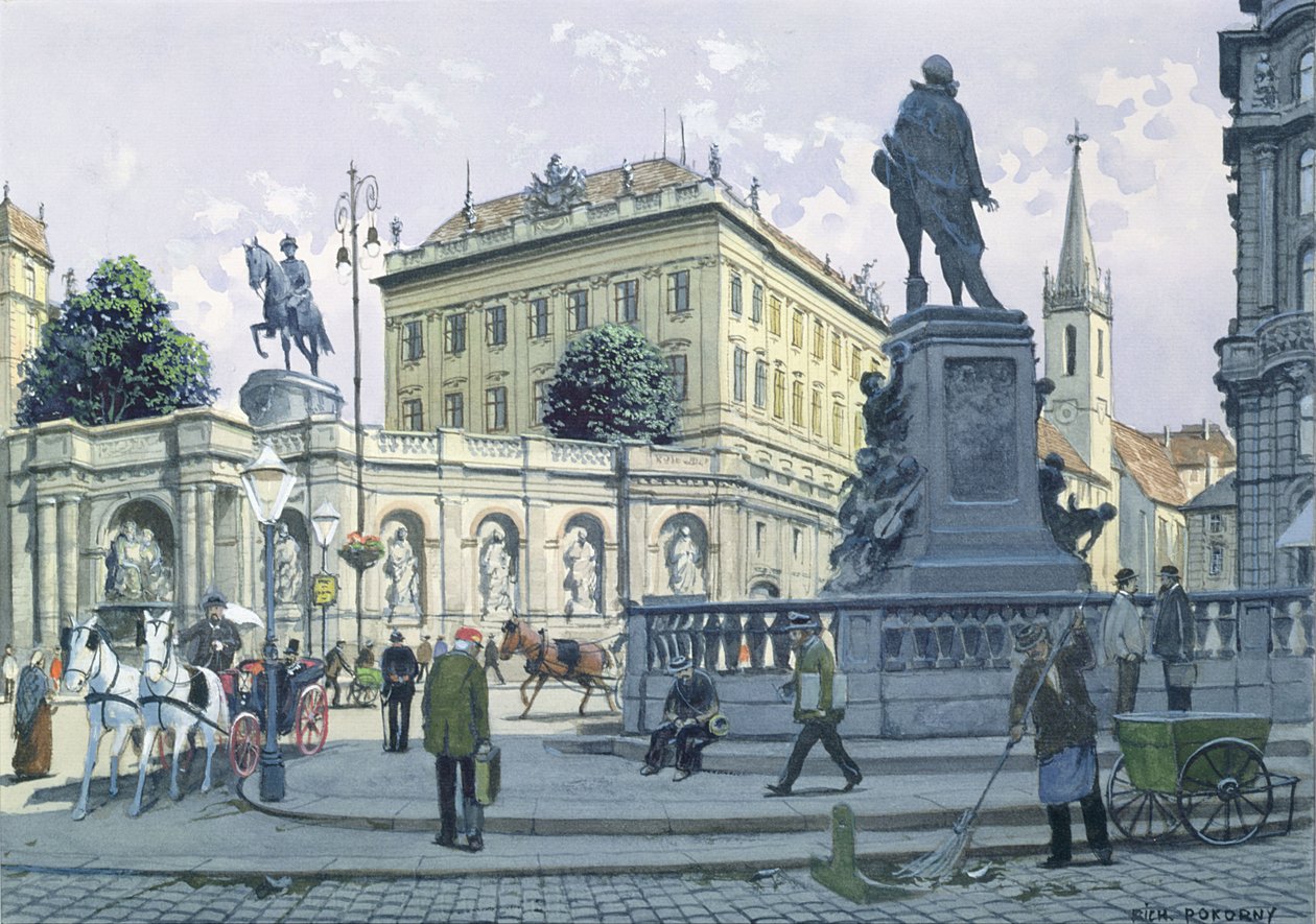 Albertina, Wien af Richard Pokorny