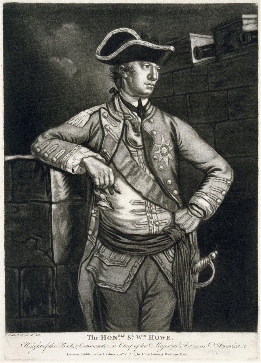 Den ærlige. Sr. Wm. Howe, ridder i badet og øverstkommanderende for sine majestætsstyrker i Amerika ... af Richard Purcell