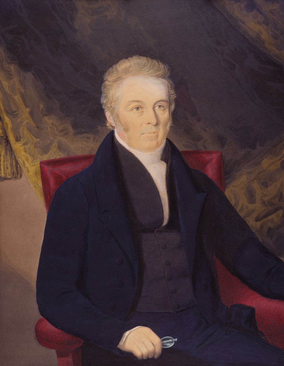 Portræt af John Blaxland, 1832 (wc) af Richard Read
