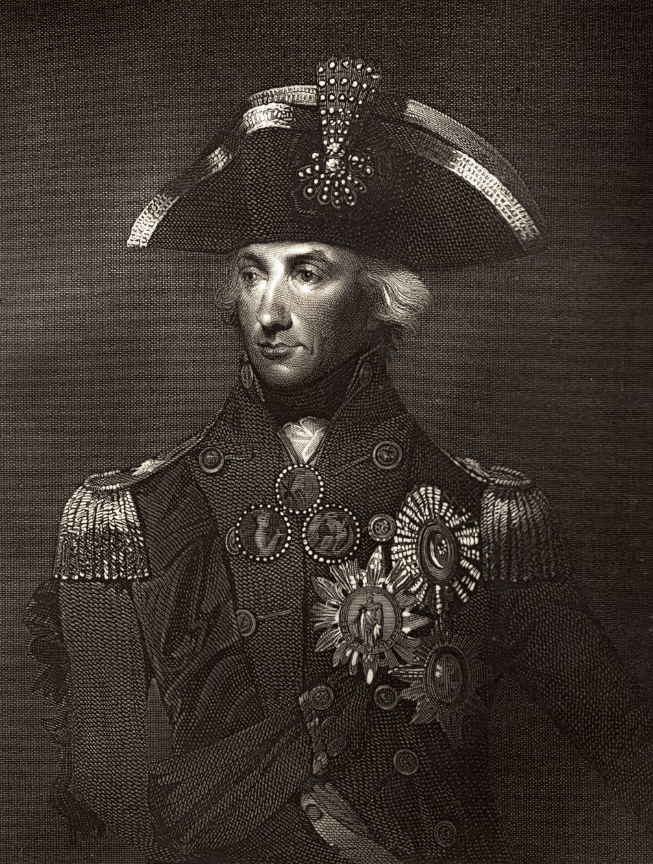 Lord Viscount Nelson af Richard Westall