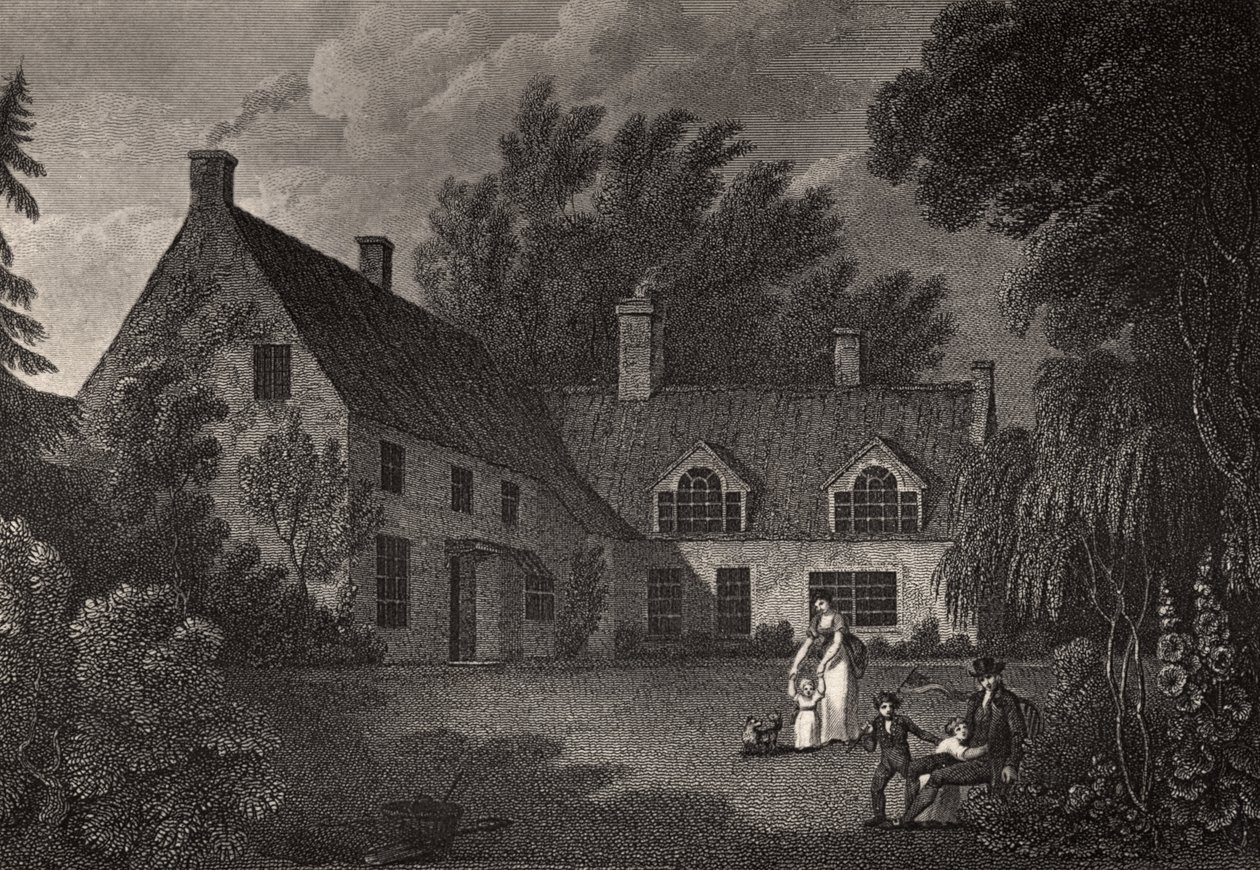 Nelsons fødested, illustration fra 