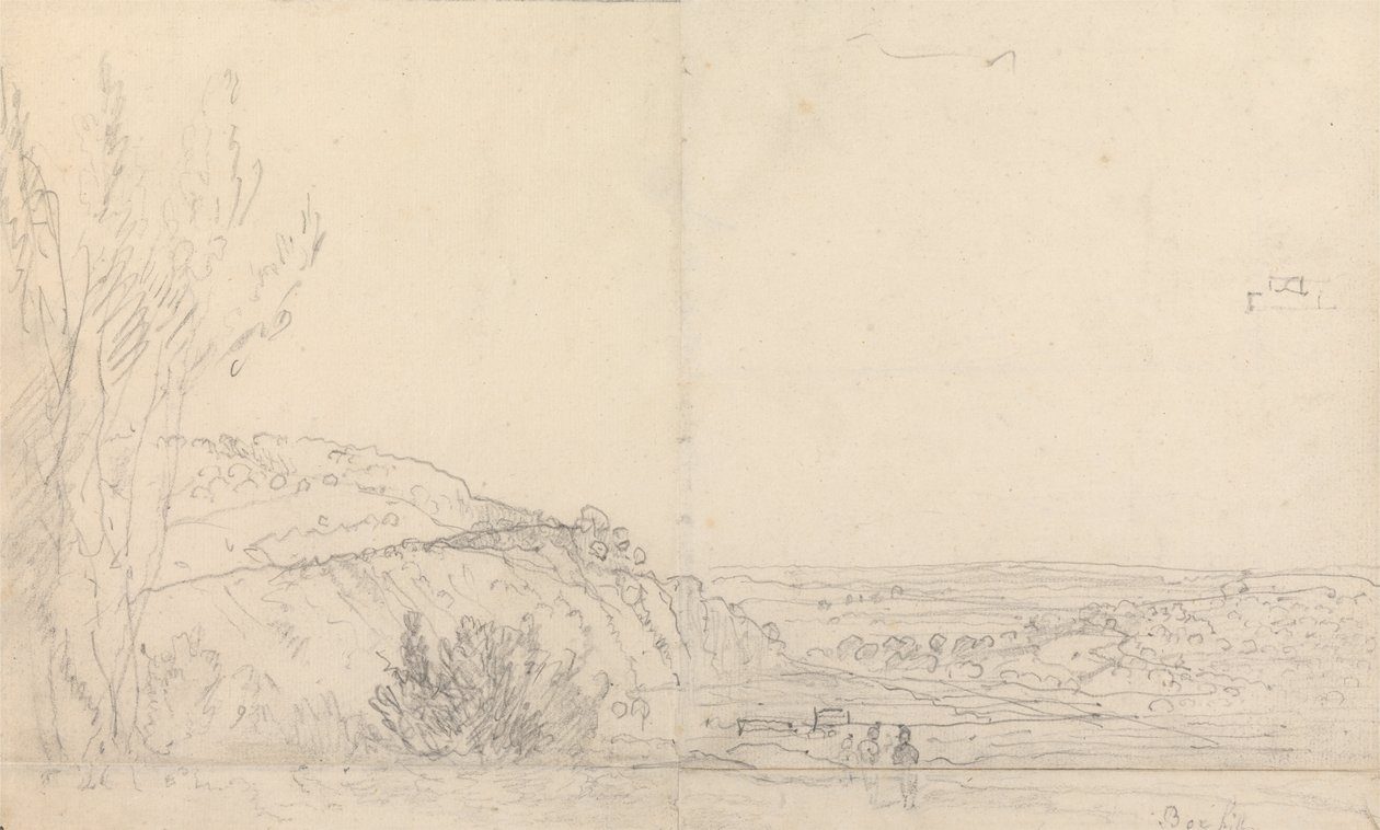 Box Hill, Surrey af Richard Wilson