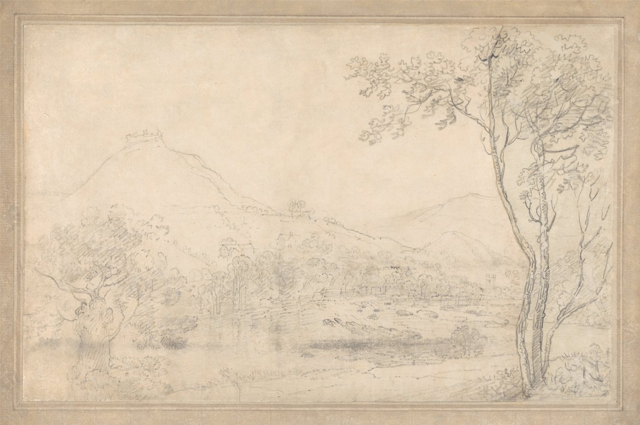 Dinas Bran Castle, Wales af Richard Wilson
