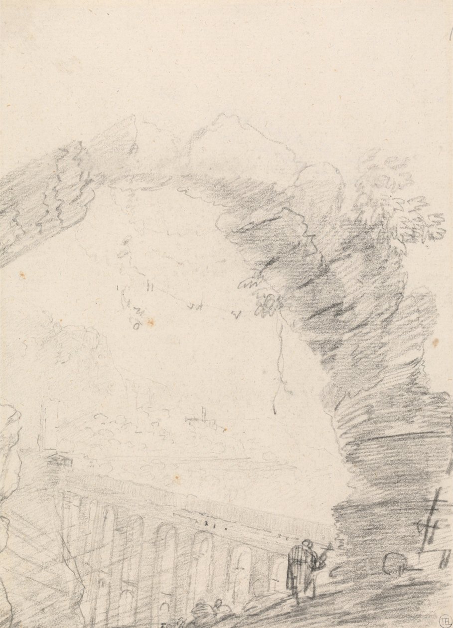 Ponte delle Torri, set gennem en bue af Richard Wilson
