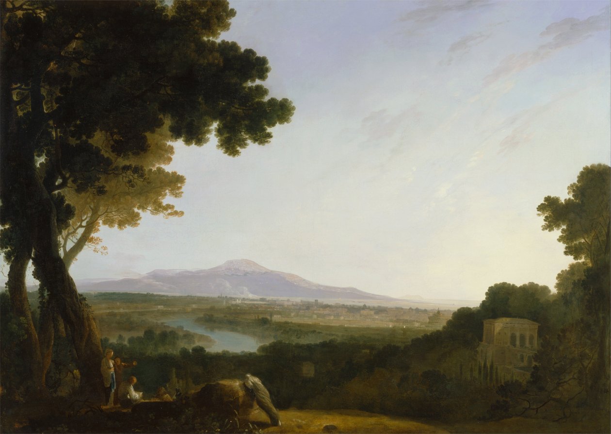 Rom fra Villa Madama af Richard Wilson