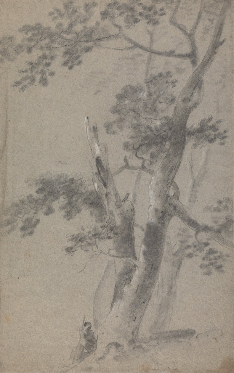 Hyrde siddende under et træ af Richard Wilson