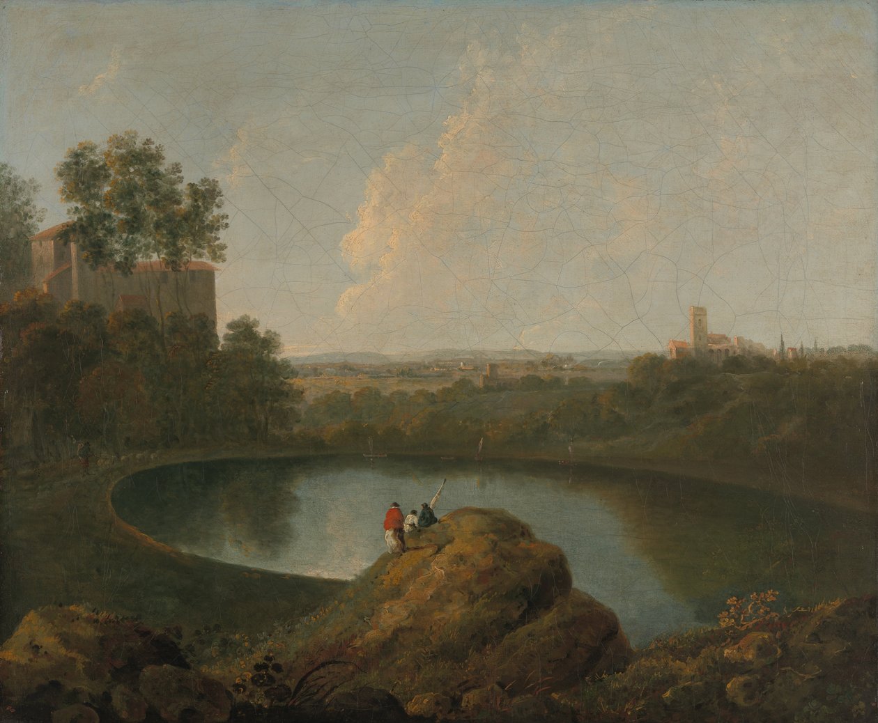 Lederen af Nemi -søen af Richard Wilson