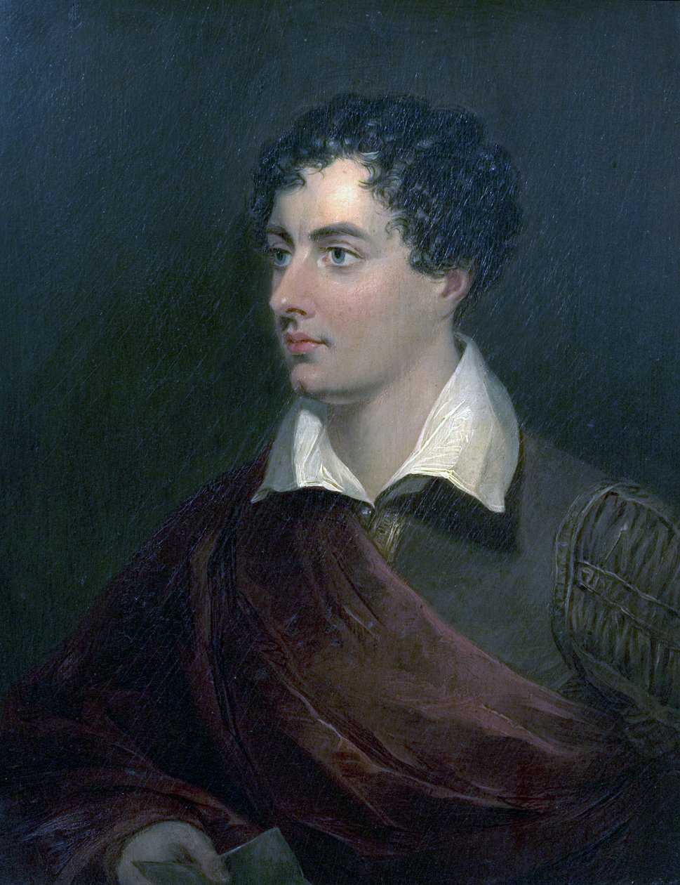 6. Lord Byron, ca. 1825 af Richard attr. to Westall