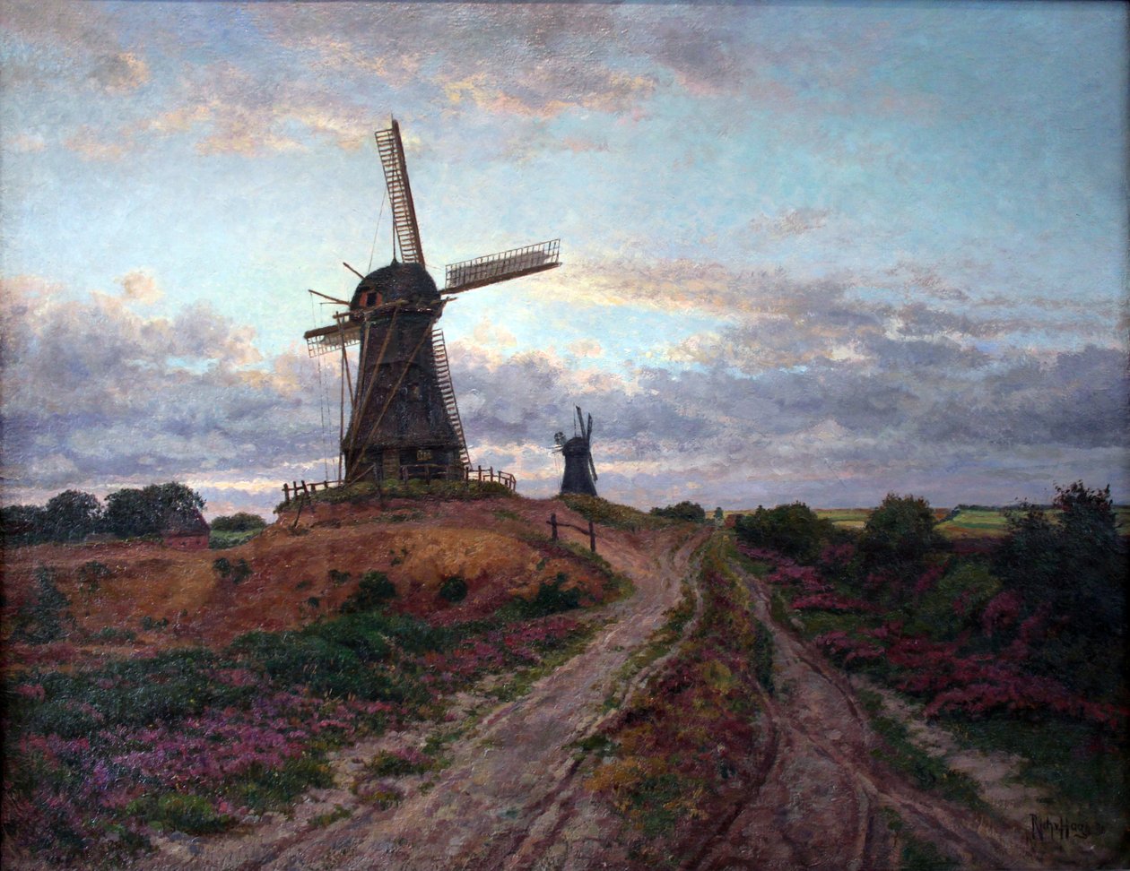 Margaret mill Husum af Richard von Hagn  
