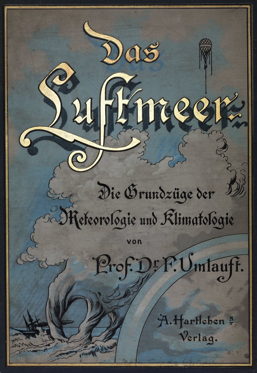 Cover til et værk om meteorologi og klimatologi af John Pardon