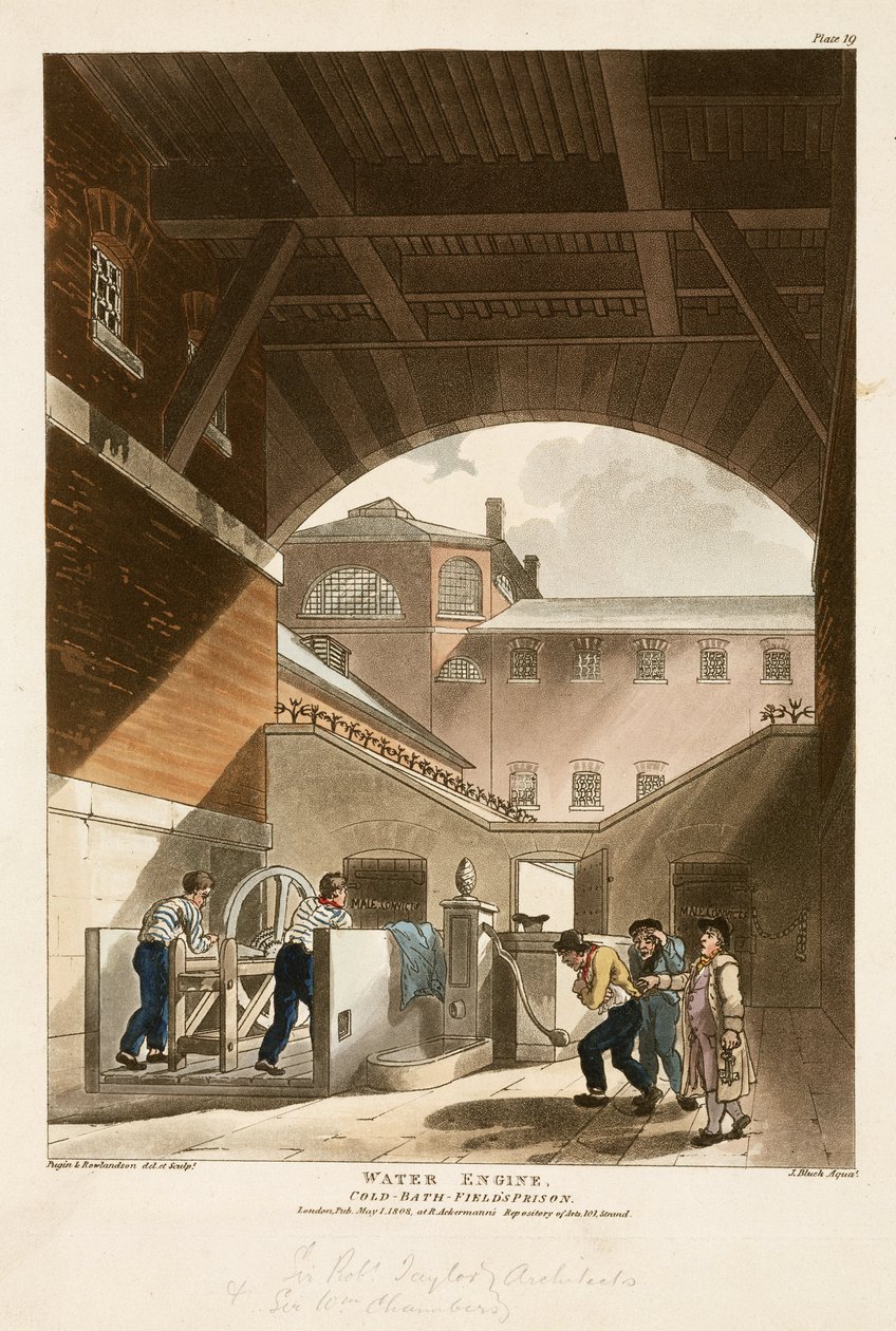 Vandmotor, Coldbath Fields Prison