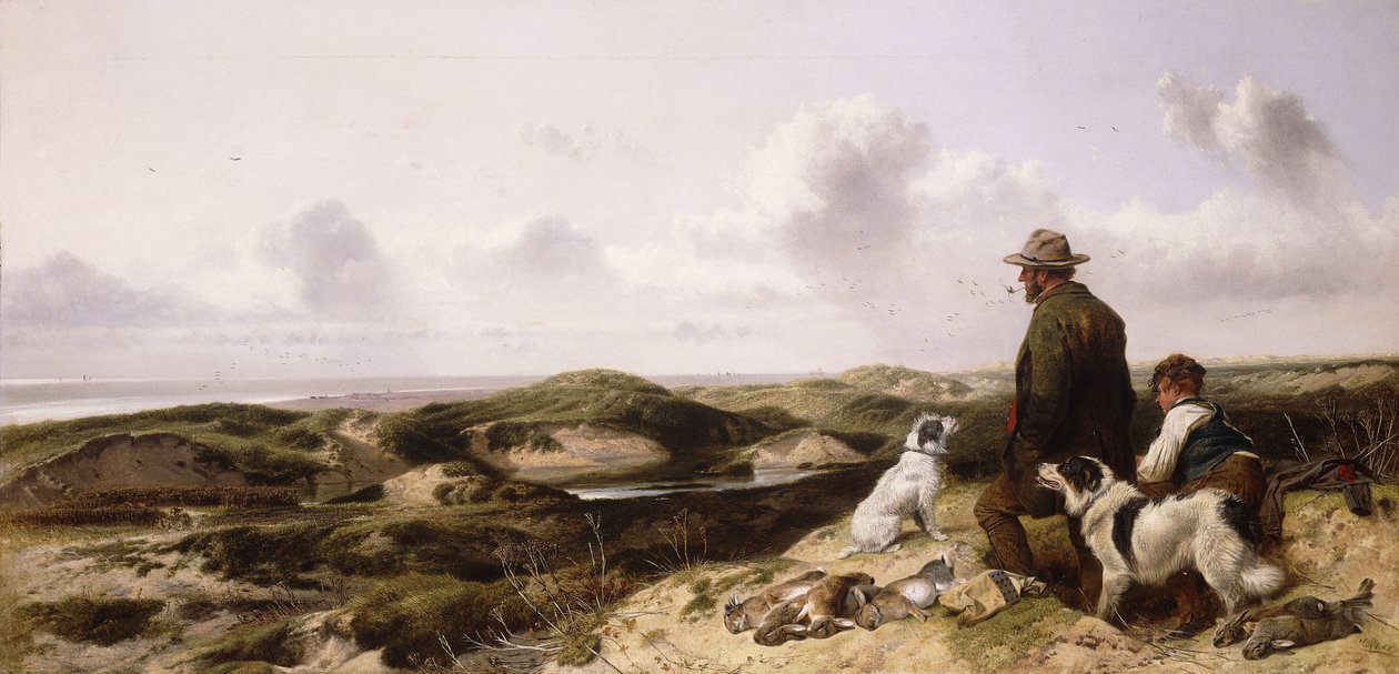 Lytham Sandhills, 1864 af Richard Ansdell