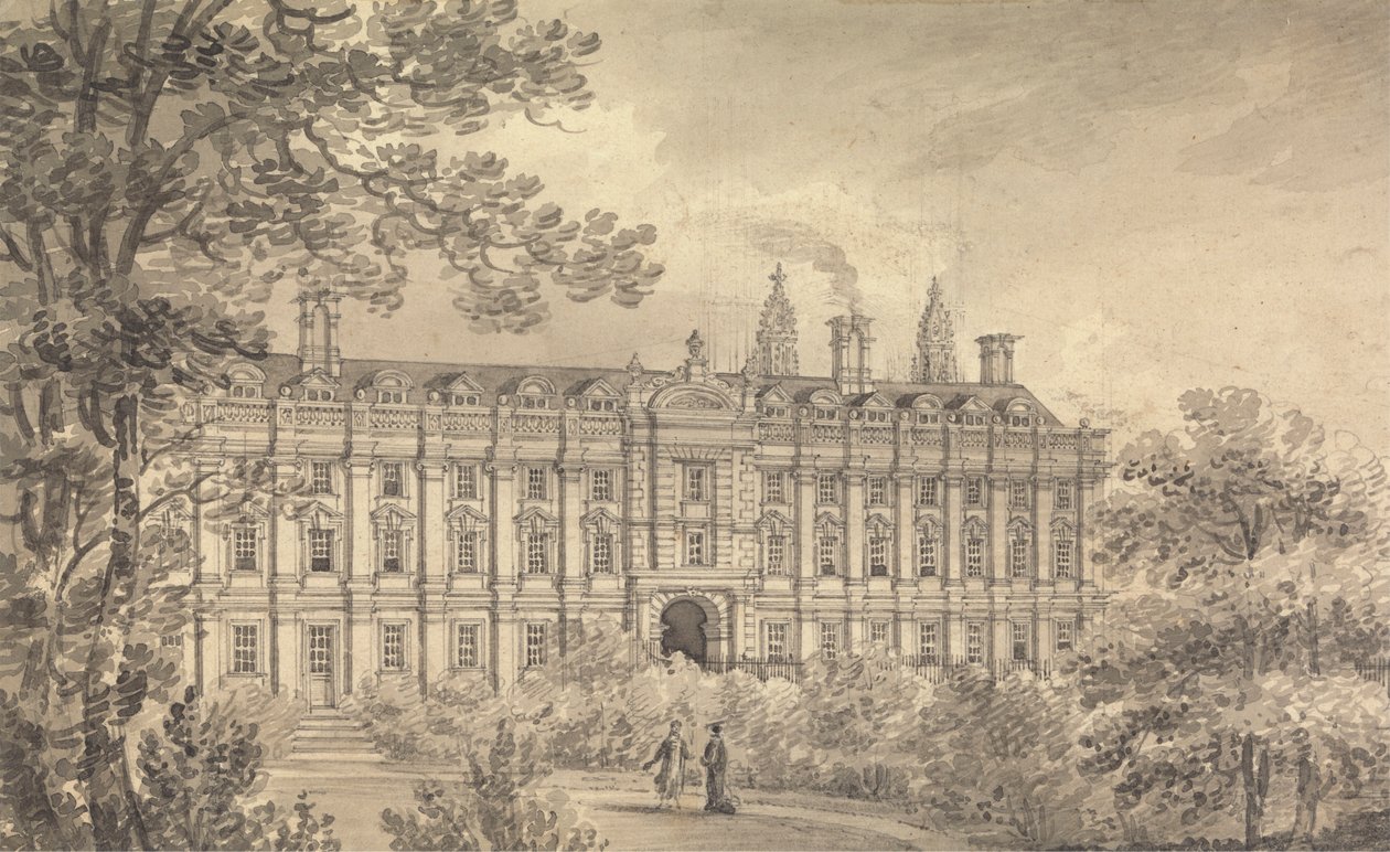 Clare College, Cambridge af Richard Banks Harraden