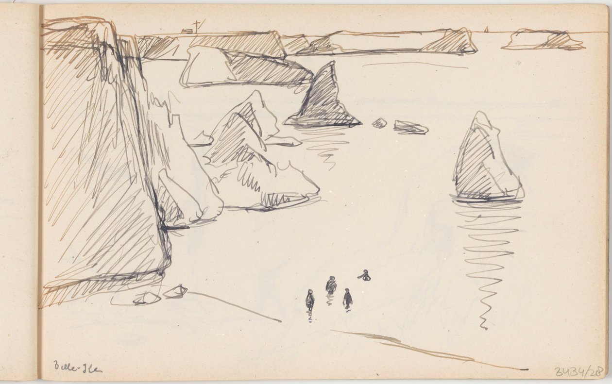 Belle-Île-en-Mer af Richard Baseleer