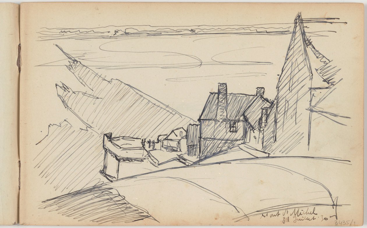 Mont-Saint-Michel af Richard Baseleer