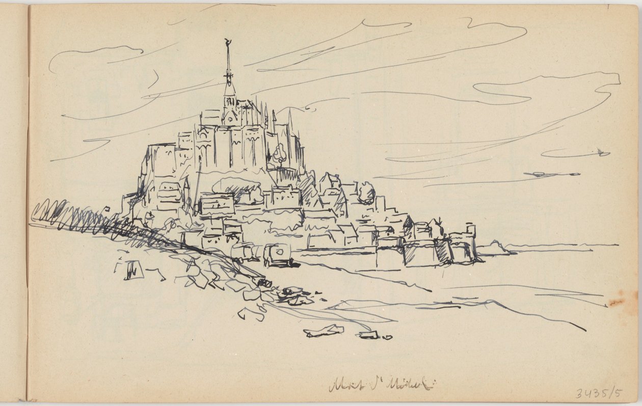 Mont-Saint-Michel af Richard Baseleer