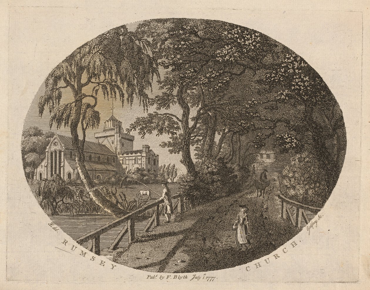 Rumsey kirke af Richard Bernard Godfrey
