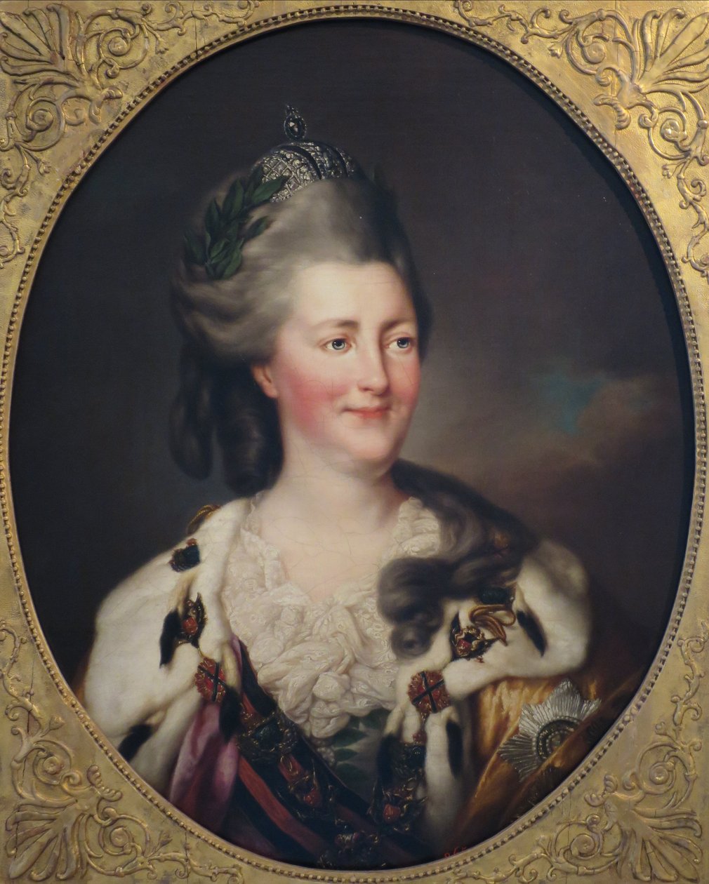 Portræt af Katarina II af Richard Brompton