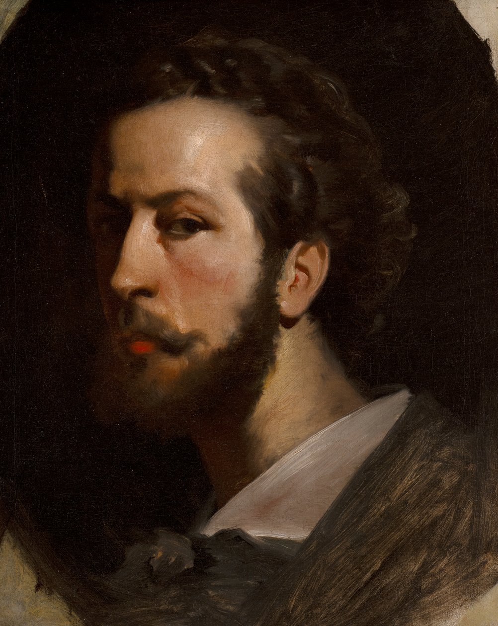 Frederic Leighton, ca. 1860 (olie på lærred) af Richard Buckner