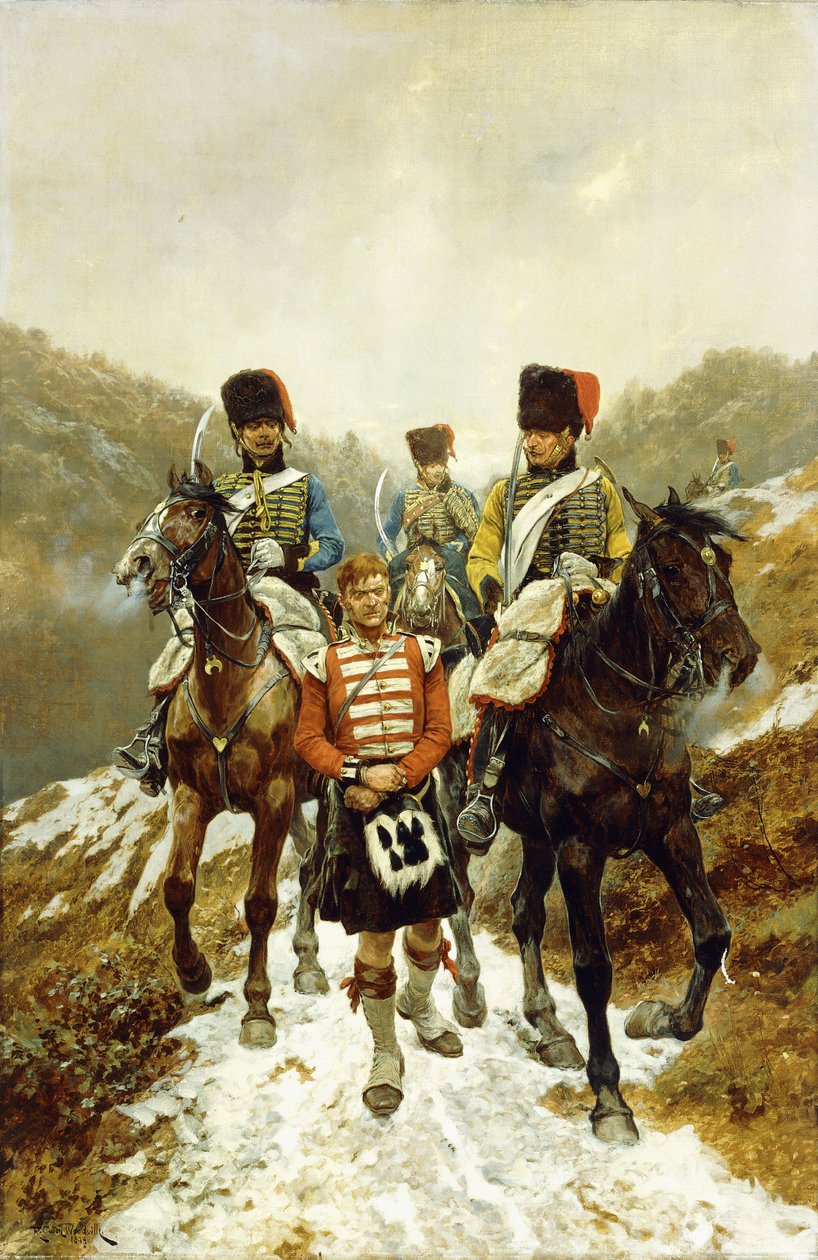 Erobret, men ikke dæmpet, 1899 af Richard Caton II Woodville