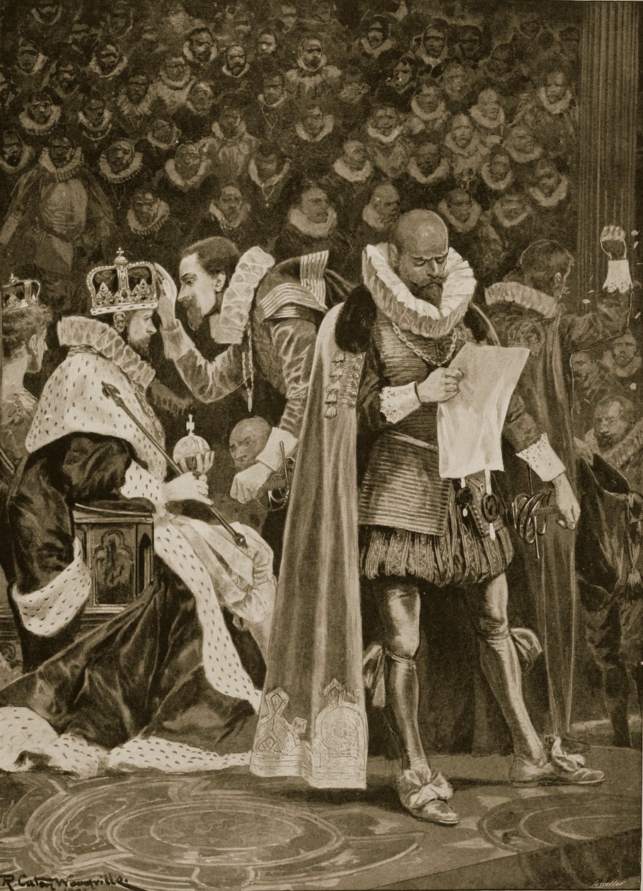 Hyldesten, largesse og den generelle benådning ved kroningen af Jakob I og Anne af Danmark, 25. juli 1603, fra 
