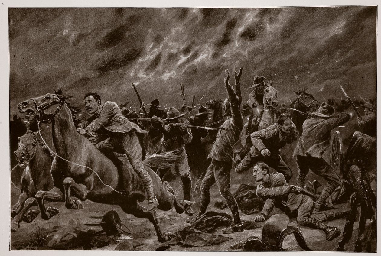Ulykken for victorianerne ved Wilmansrust, 12. juni 1901 af Richard Caton Woodville junior