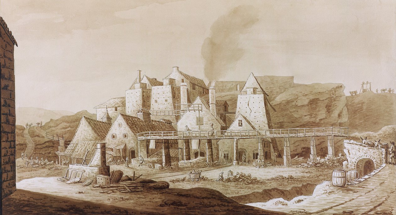 Works at Blaenavon, fra 