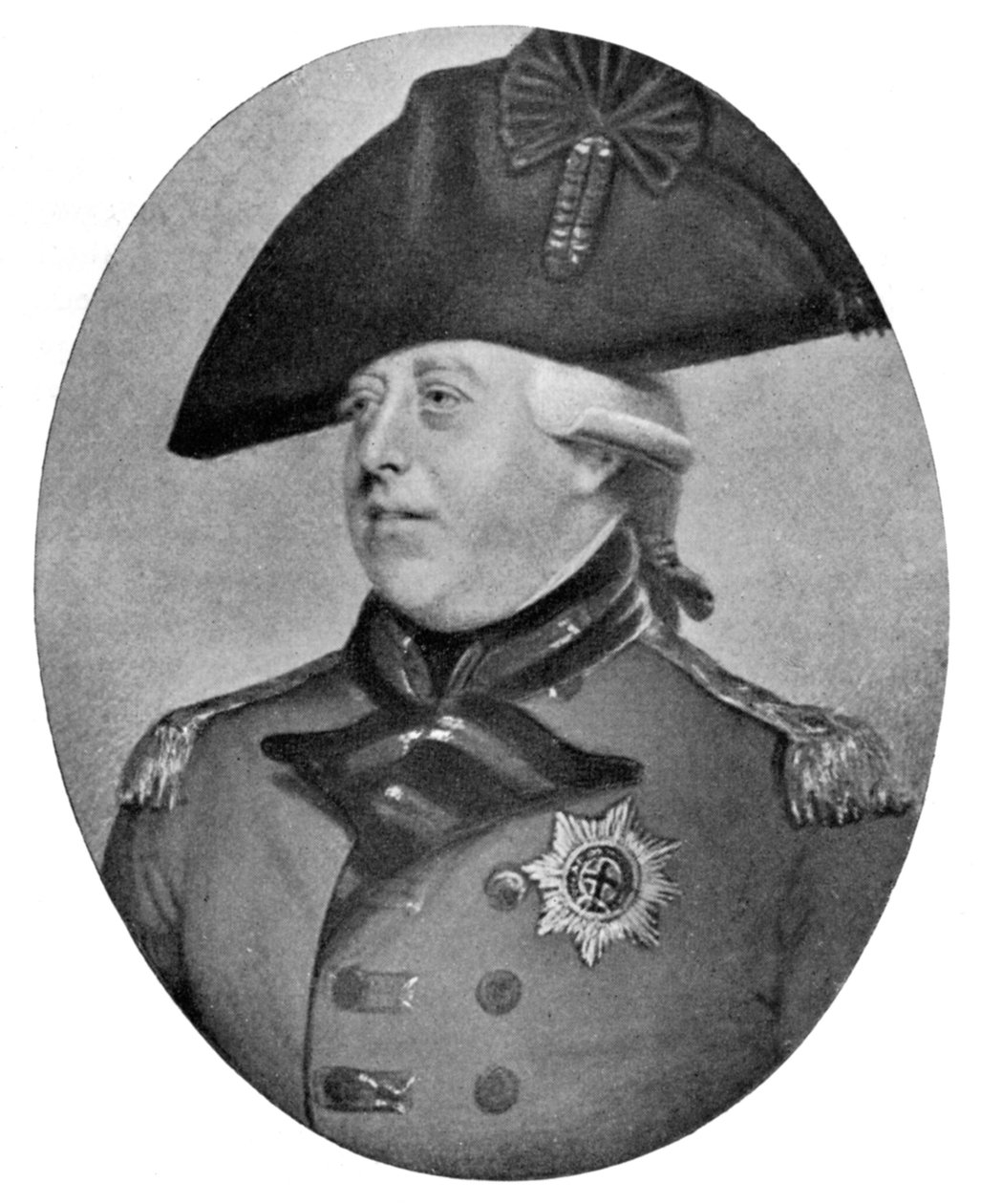George III af Det Forenede Kongerige, slutningen af det 18.-begyndelsen af det 19. århundrede 1913. af Richard Cosway