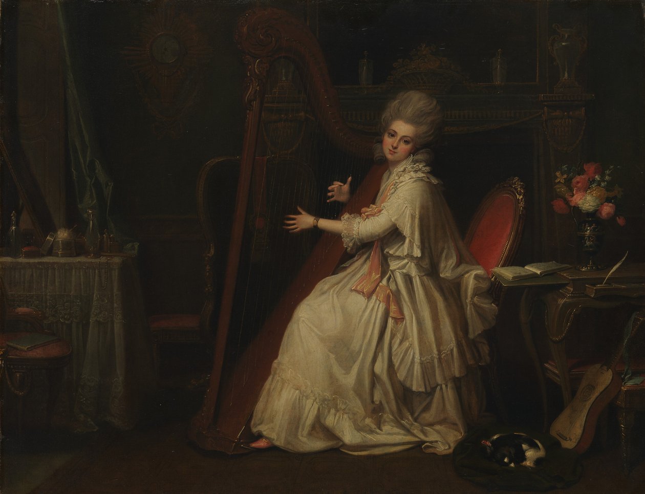 Marianne Dorothy Harland 1759-1785, senere fru William Dalrymple. af Richard Cosway