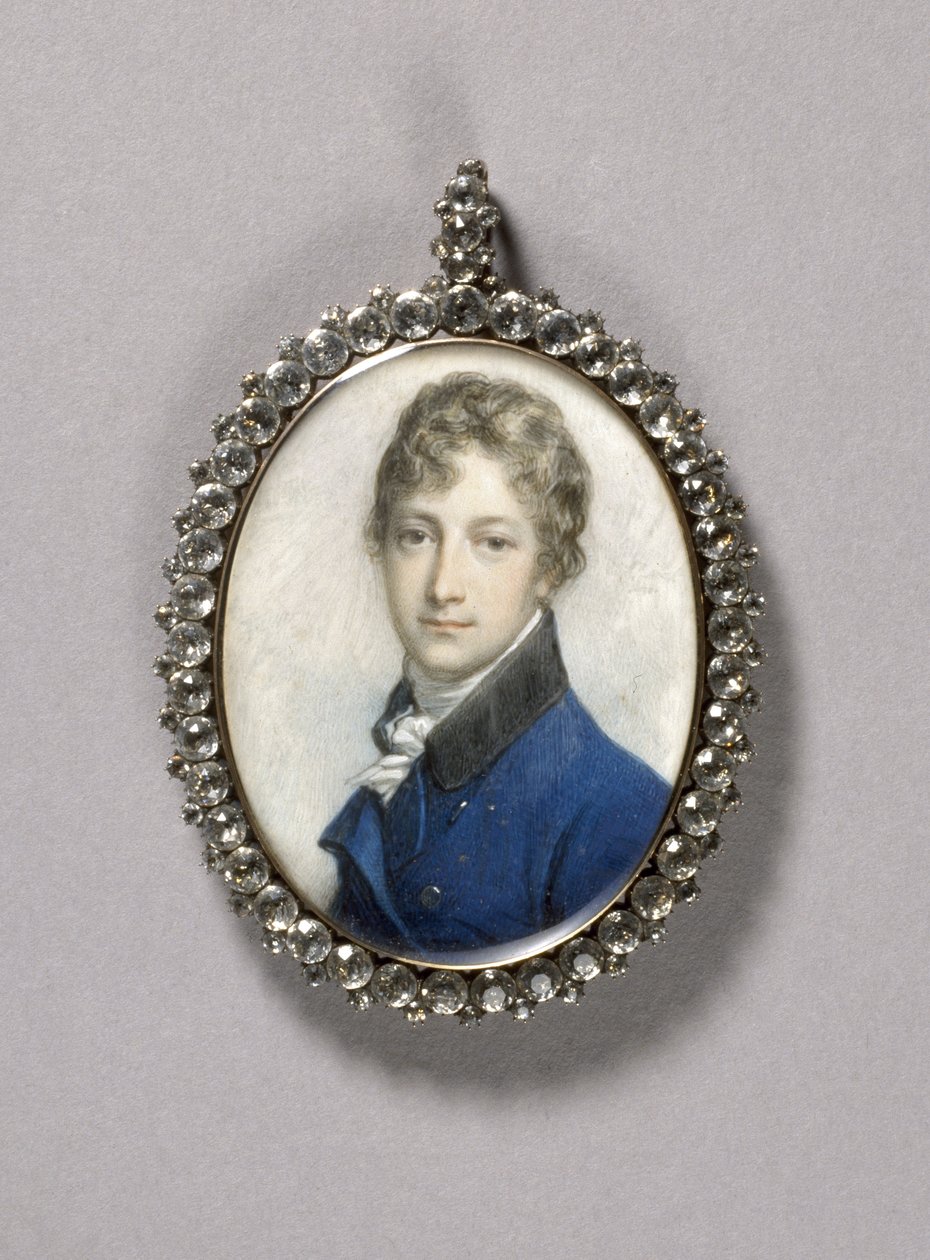 Portrætminiature af John Norris af Hughenden, ca.1795-1800 af Richard Cosway