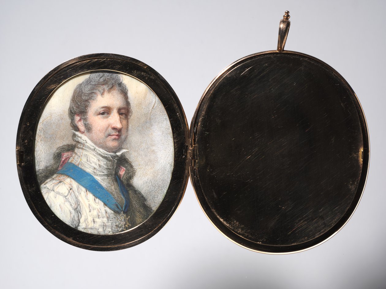 Portræt af Louis-Philippe, hertug af Orléans, senere franskmændenes konge af Richard Cosway