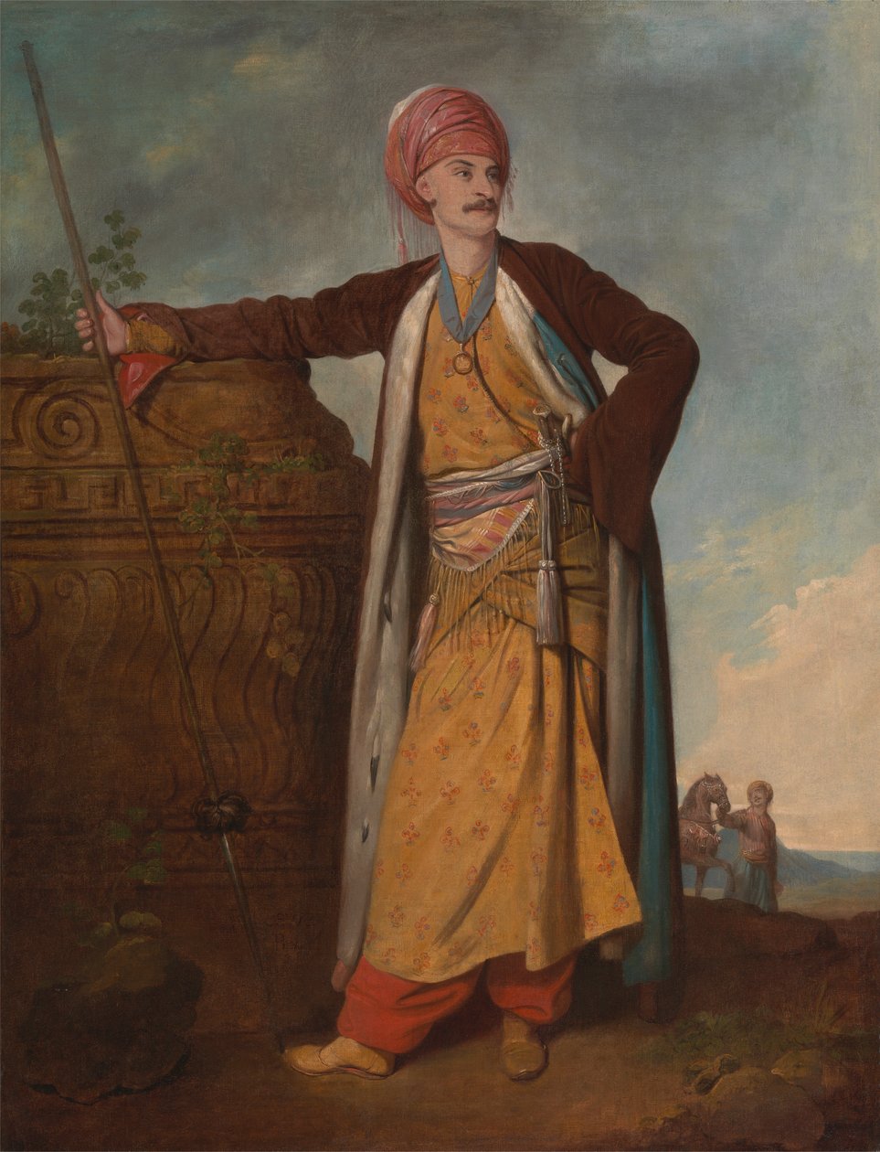 Portrait of an Armenian [1985, Cormack, YCBA Concise Catalogue] af Richard Cosway