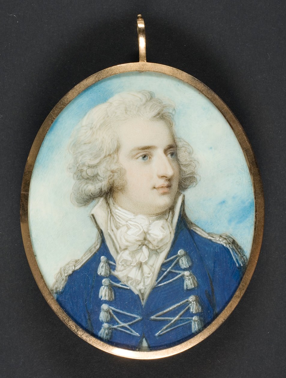 Portræt af prinsregenten (kong Georg 4.) af Richard Cosway