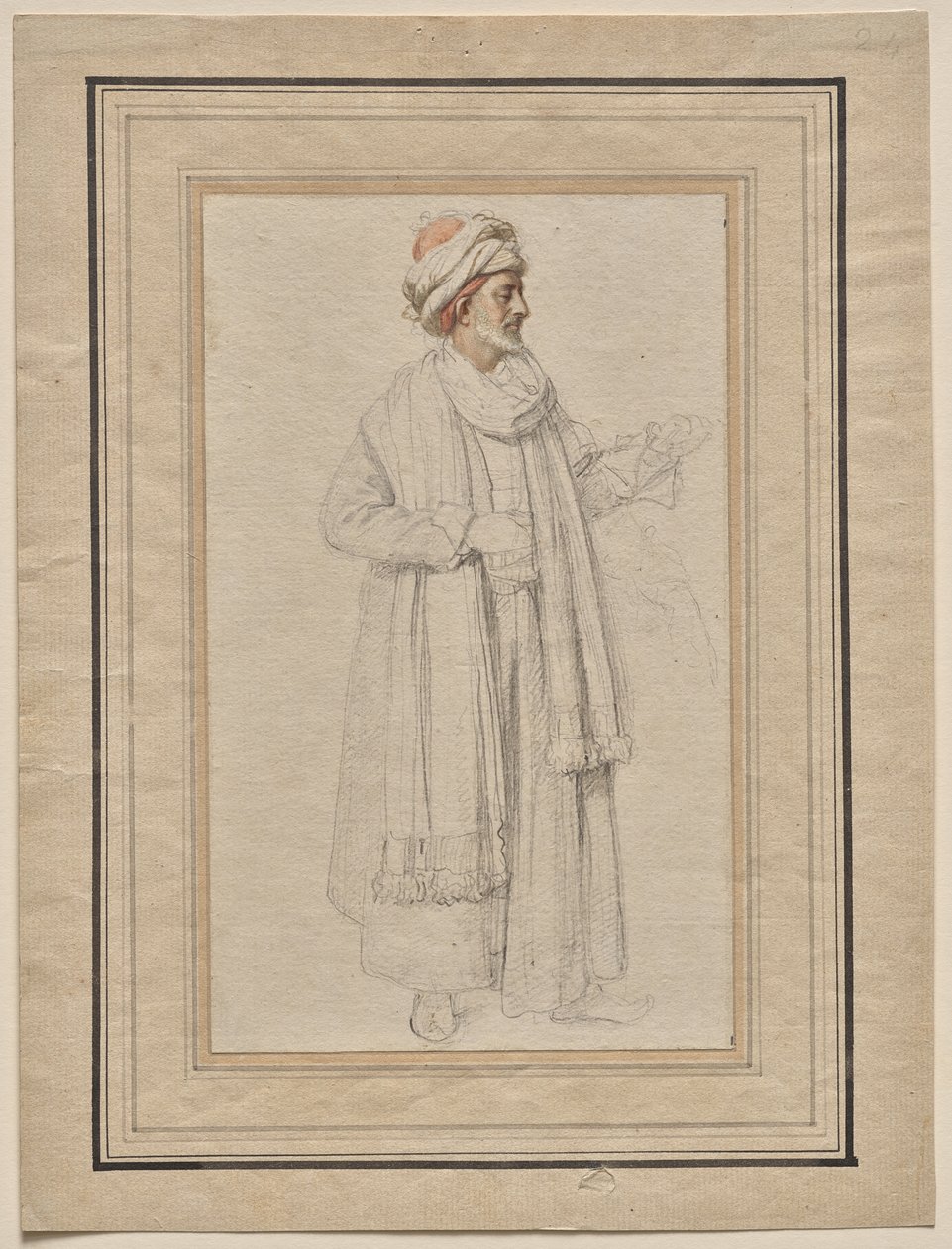 Sidi Hadji Abdurrahman Adja (1720-1792) af Richard Cosway