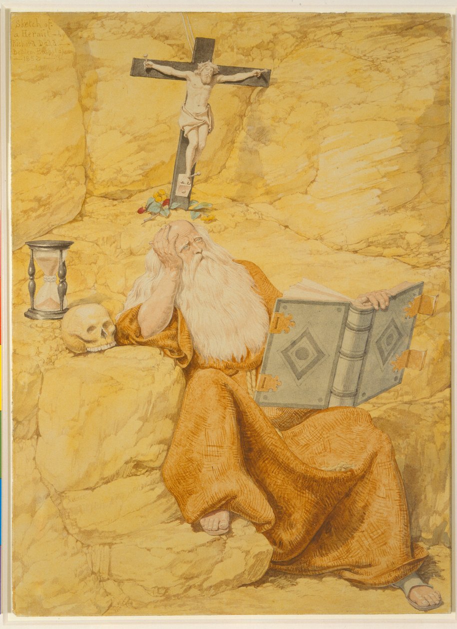 Eremitten, 1853 af Richard Dadd