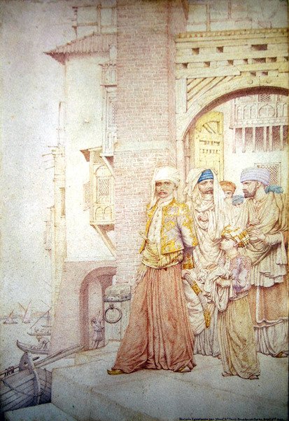 Egyptisk fantasi af Richard Dadd