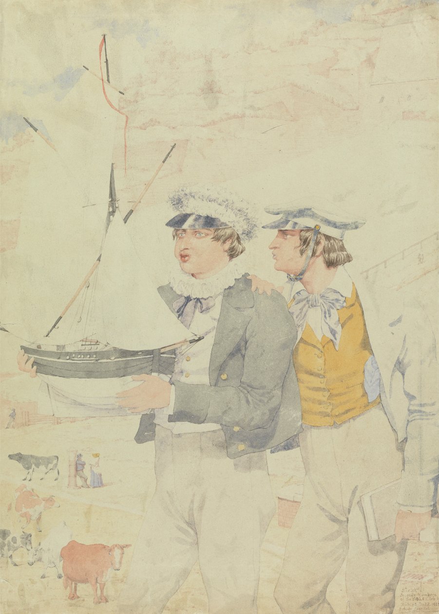 Unge medlemmer af Yacht Club af Richard Dadd