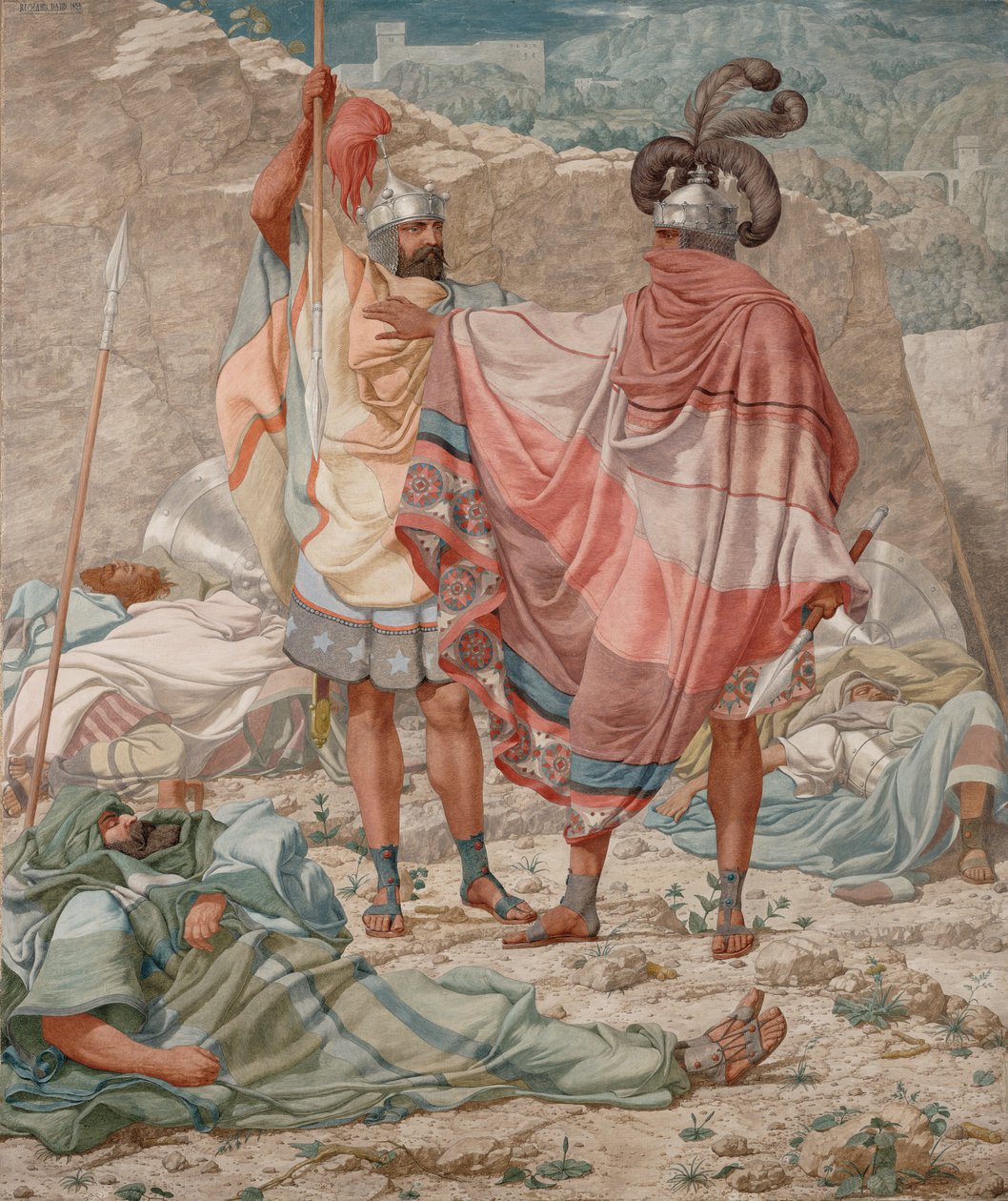 Barmhjertighed: David skåner Sauls liv af Richard Dadd