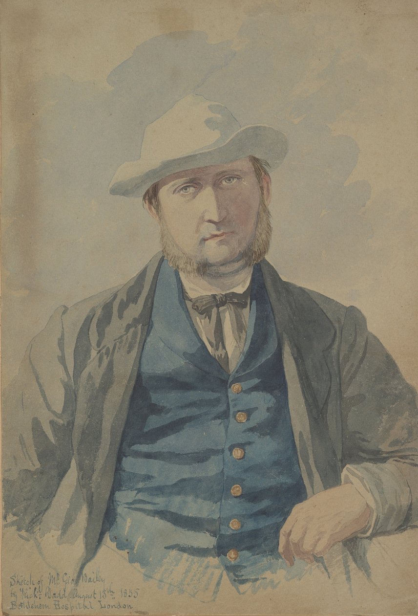 Portræt af Mr. George Bailey, 1855. af Richard Dadd