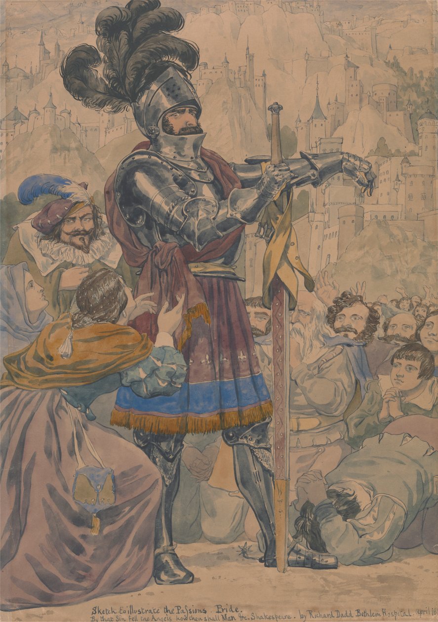 Skitse for passionerne: Pride af Richard Dadd