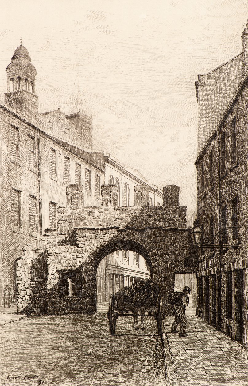 East Port eller Cowgate Port af Richard Davidson Winter