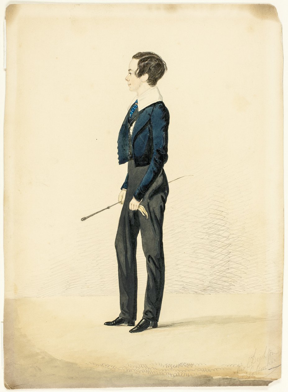 Dreng i Eton-halsbånd af Richard Dighton