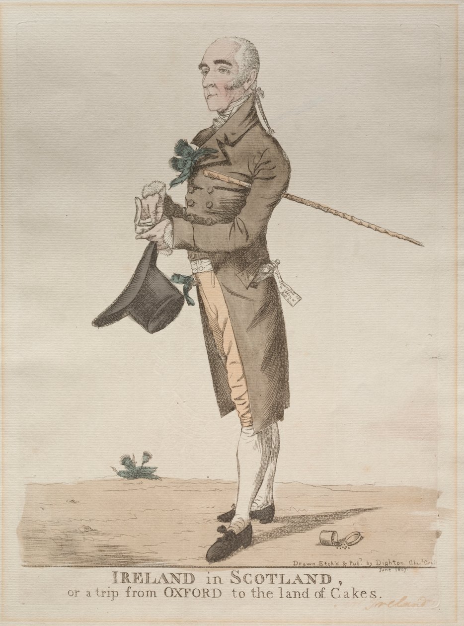 Irland i Skotland, eller en tur fra Oxford til Kagelandet af Richard Dighton