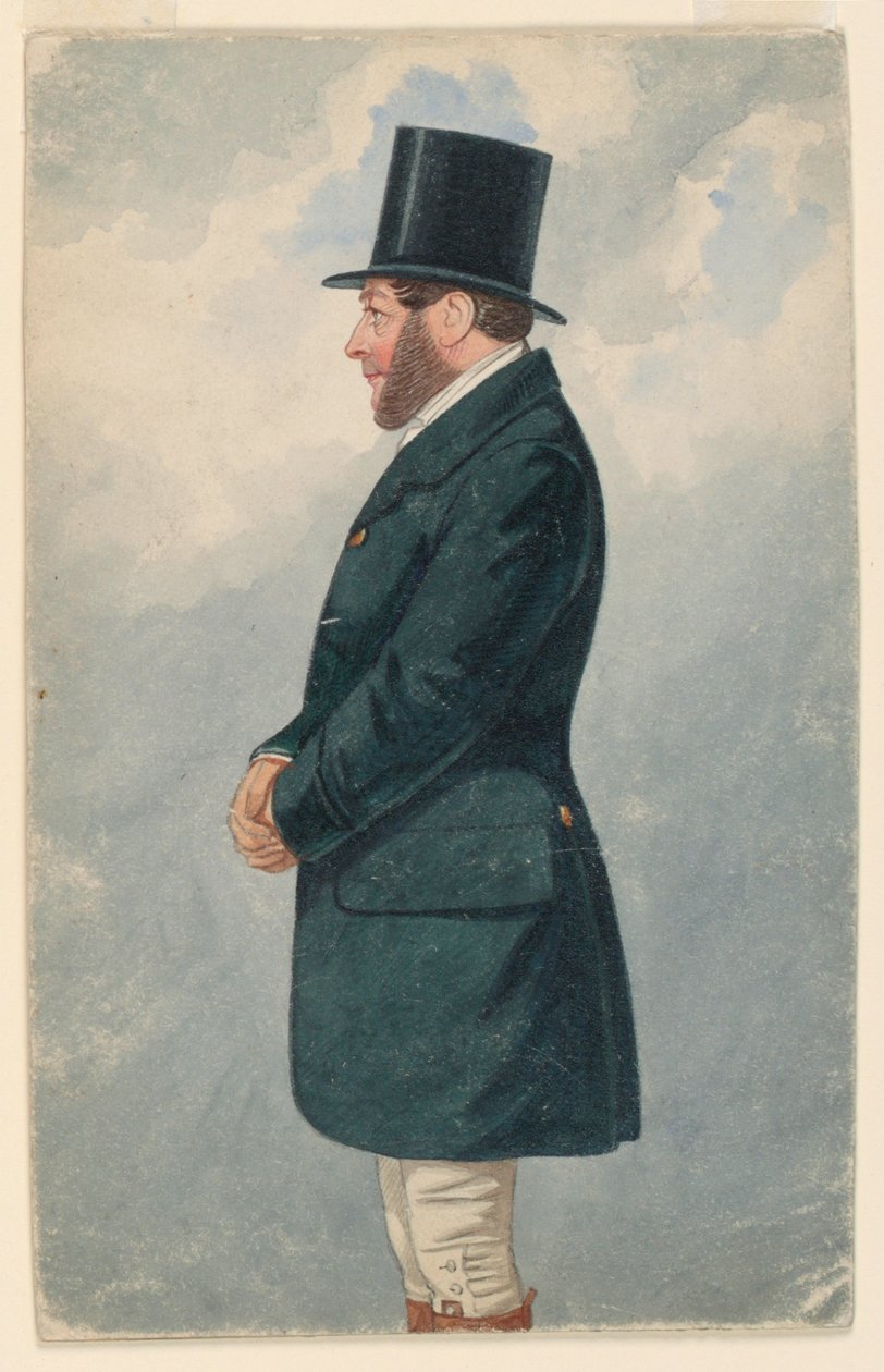 Portræt af George Beets af Richard Dighton