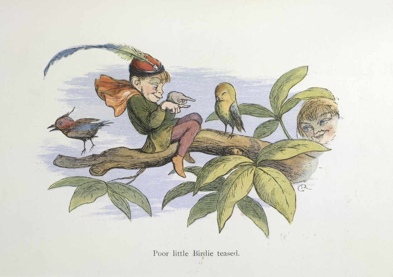 Stakkels lille birdie drillede af Richard Doyle