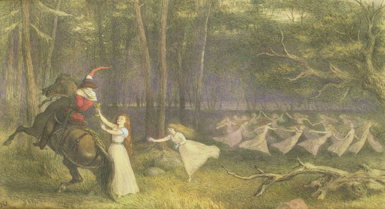 Alterbægeret i Aagerup: Afgangsøjeblikket af Richard Doyle